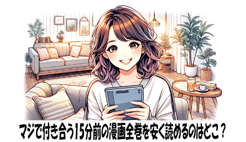 マジで付き合う15分前の漫画全巻を安く読めるのはどこ？おすすめの電子書籍サービス！