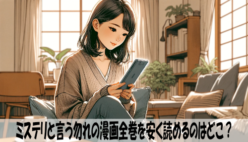 ミステリと言う勿れの漫画全巻を安く読めるのはどこ？おすすめの電子書籍サービス！