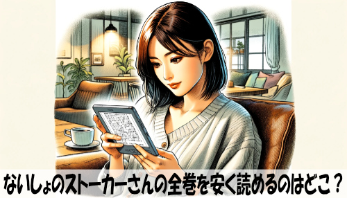 ないしょのストーカーさんの漫画全巻を安く読めるのはどこ？おすすめの電子書籍サービス！